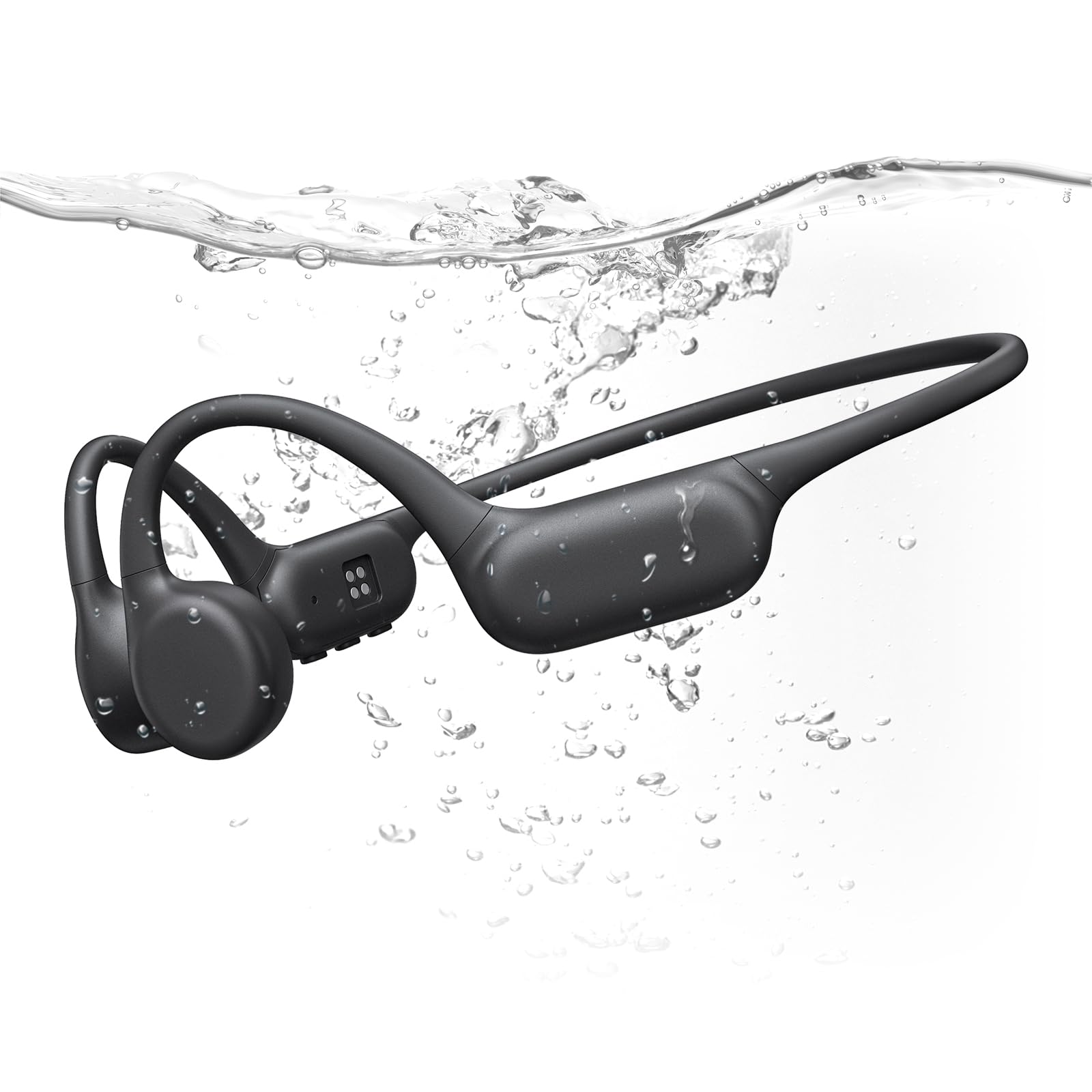 PSIER front view showing sleek open-ear design and comfort