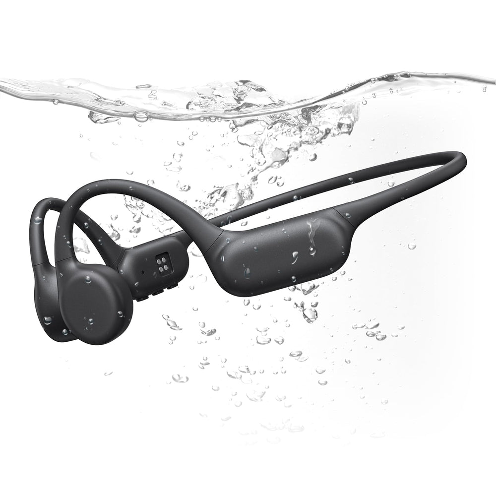 PSIER front view showing sleek open-ear design and comfort
