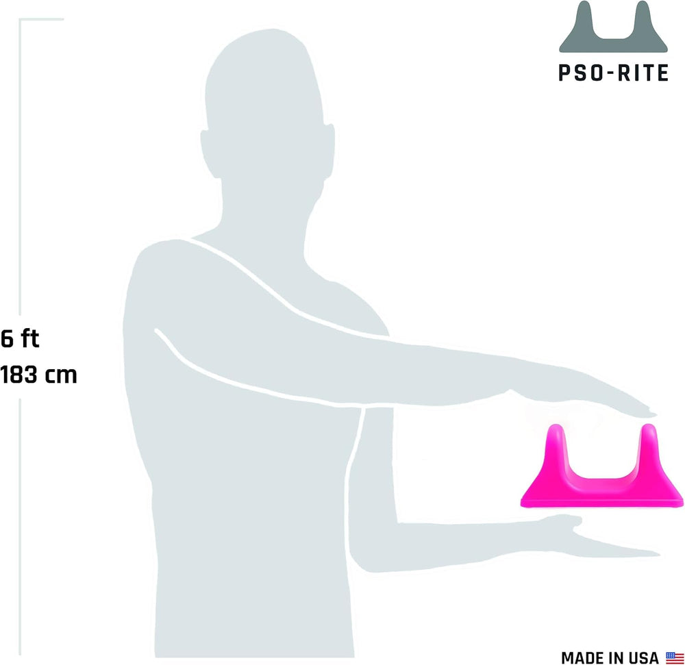 PSO-RITE label and patent engraving emphasizing made-in-USA quality benefit
