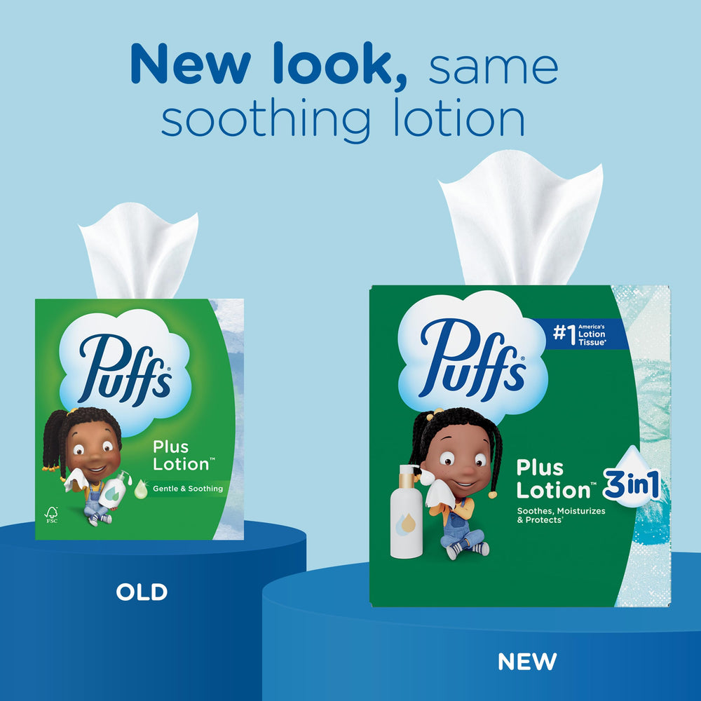 Puffs pañuelo desplegado en mano mostrando resistencia y suavidad