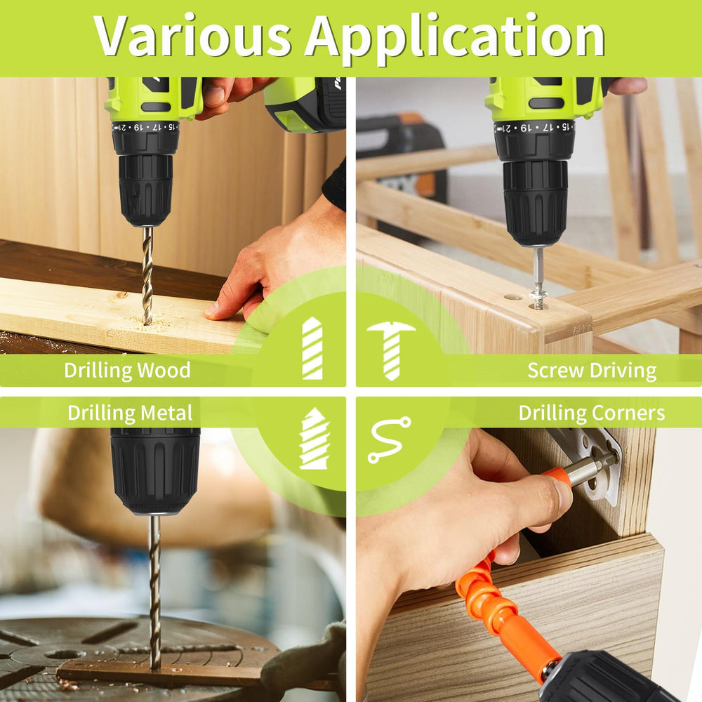 PULITUO drill in use on wood demonstrating precise drilling control