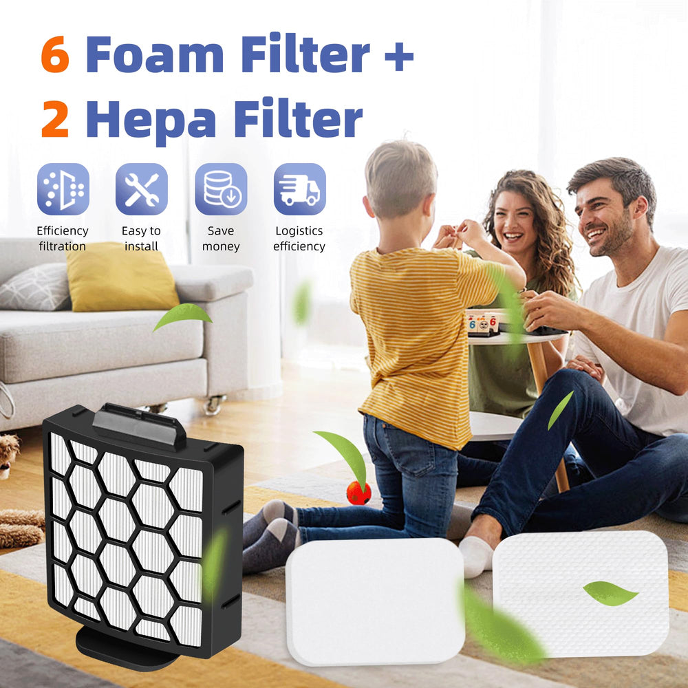 Pulluty comparación de tamaño de los filtros para asegurar compatibilidad