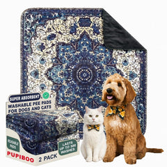 PUPIBOO front packaging showing pad design and benefits