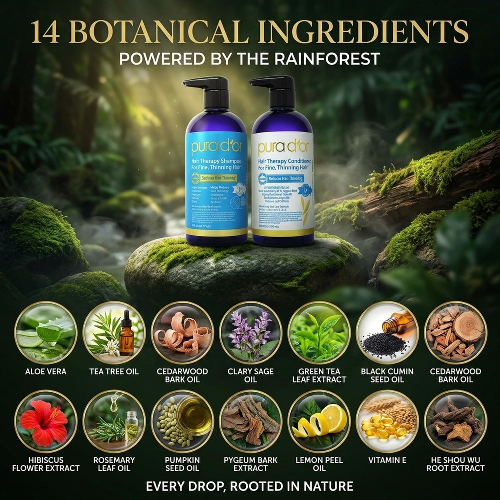 PURA D'OR detalle de etiqueta con ingredientes orgánicos destacados
