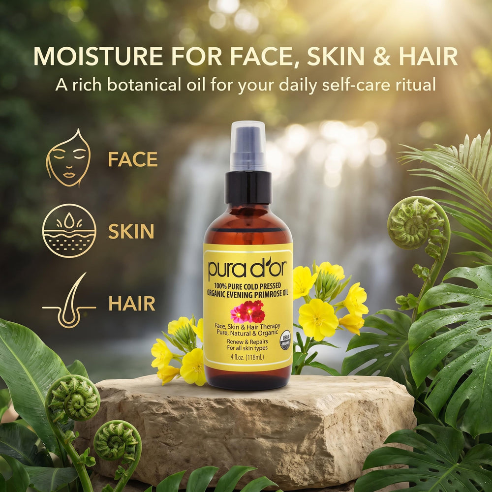 PURA D'OR masaje en puntas para brillo y control del frizz