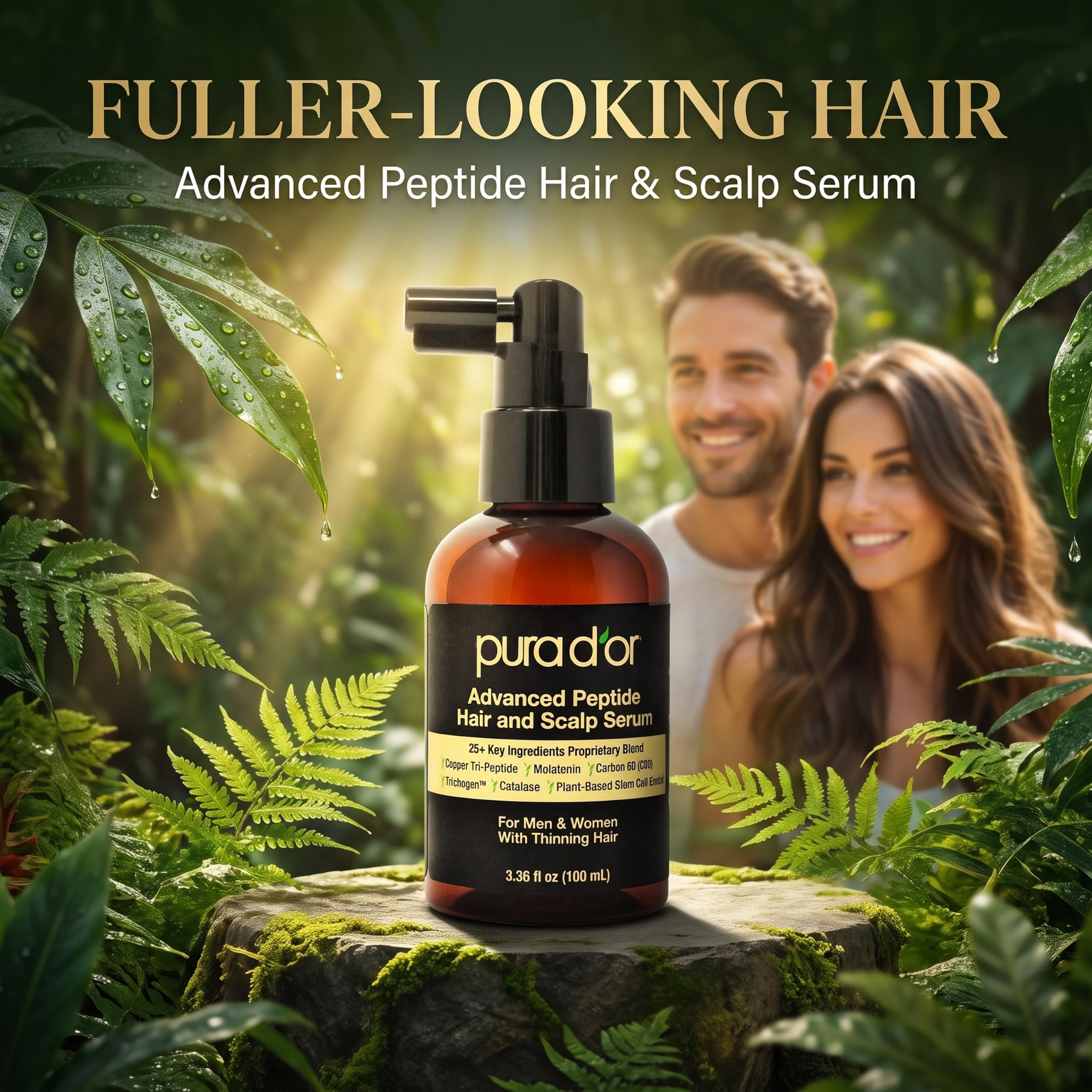 PURA D'OR textura del sérum ligera que aporta hidratación sin peso