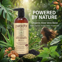 PURA D'OR rich lather texture demonstrating gentle cleansing