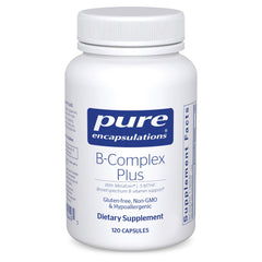 Pure Encapsulations front packaging showing bottle and product benefit