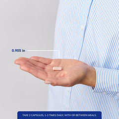 Pure Encapsulations botella abierta con cápsulas visibles y sugerencia de contenido