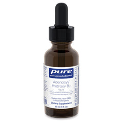 Pure Encapsulations botella frente mostrando etiqueta y beneficio de pureza