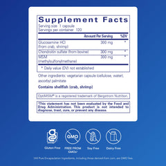 Pure Encapsulations cápsula en primer plano que muestra tamaño y pureza