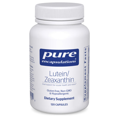 Pure Encapsulations front packaging showing supplement and clear benefit