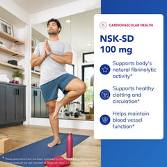 Pure Encapsulations NSK-SD capsules in hand to show scale and convenient dosing