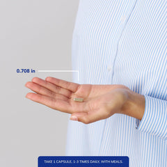Pure Encapsulations etiqueta nutricional de OptiFerin-C indicando ingredientes puros