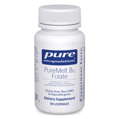 Pure Encapsulations frasco frontal que muestra 90 pastillas y marca