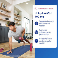 gotas translúcidas de ubiquinol mostrando textura y pureza de Pure Encapsulations