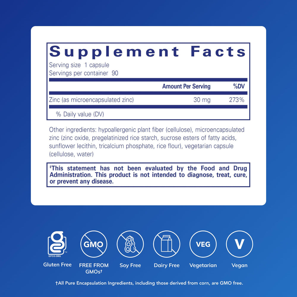 Pure Encapsulations capsule close-up highlighting smooth vegetarian capsule and uptake support