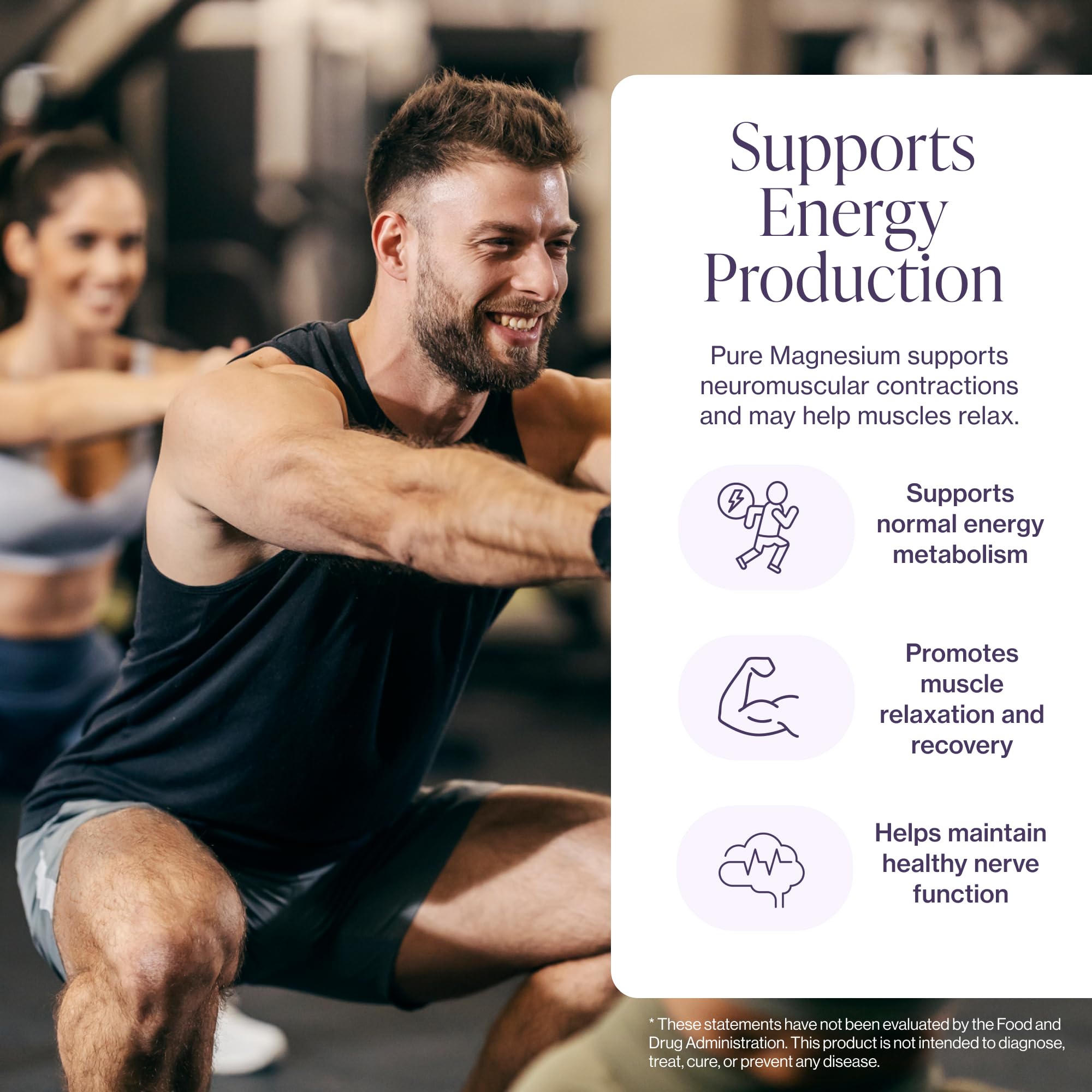 Pure Micronutrients cápsula en mano para apreciar tamaño y dosificación
