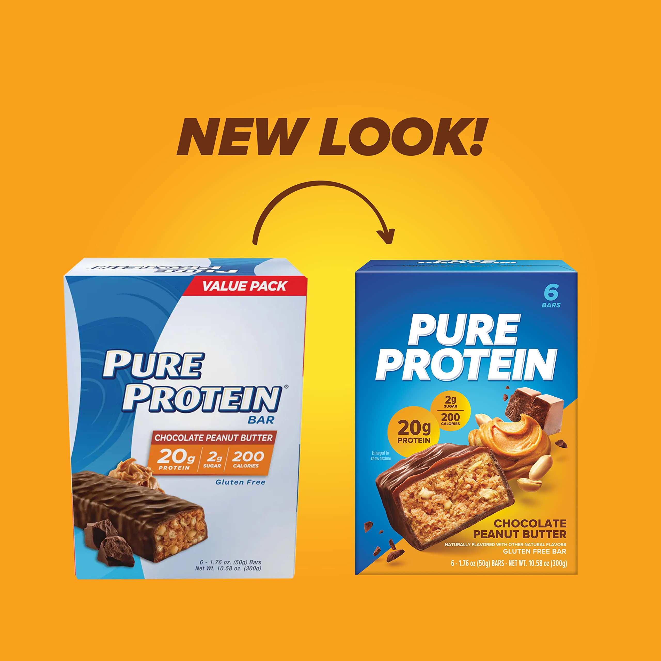 Pure Protein primer plano de textura que evidencia ingredientes y calidad