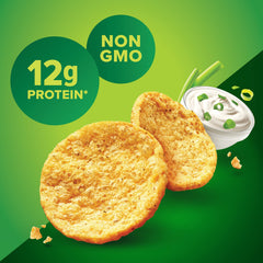 Pure Protein primer plano textura crujiente resaltando ligereza
