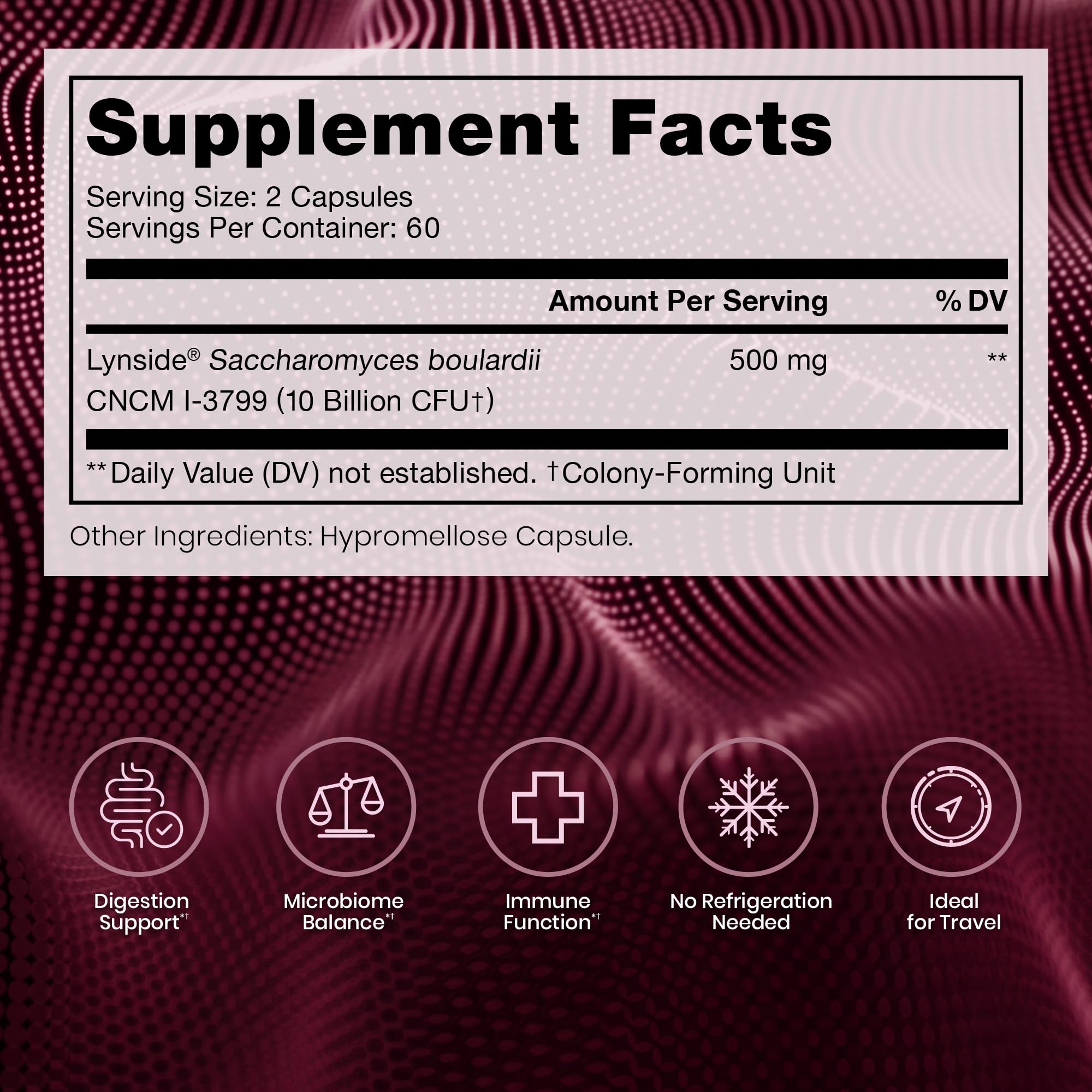 Pure Therapro Rx capsule close-up showing texture and size for easy swallowing reference