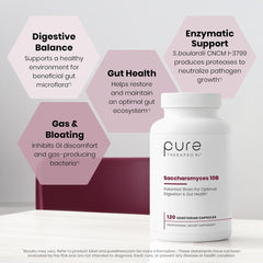 Pure Therapro Rx capsules on a spoon for scale demonstrating a practical daily serving