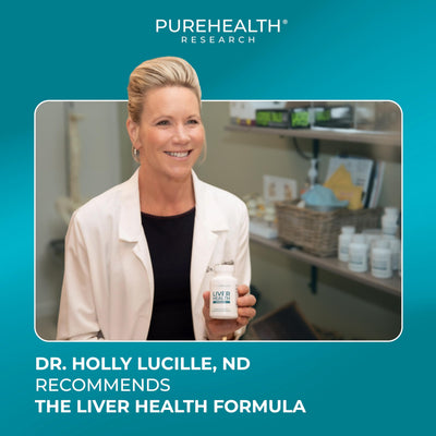 PUREHEALTH RESEARCH producto junto a desayuno equilibrado para uso diario