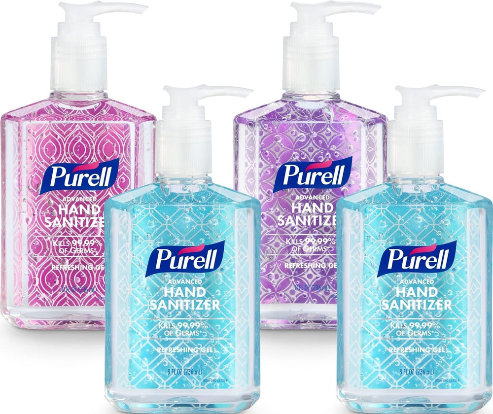 Purell frontal muestra diseño colorido y presentación profesional