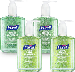 Purell botella con dosificador 8 oz mostrando facilidad de uso