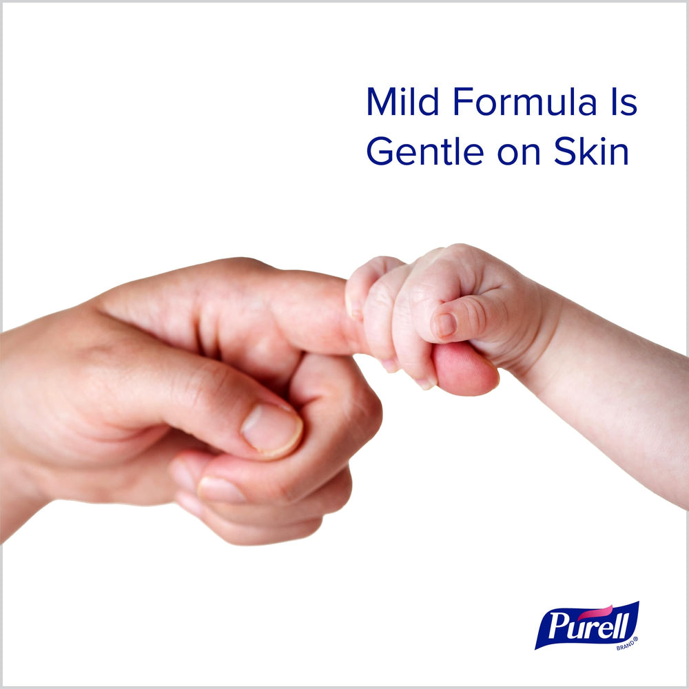 Purell Naturals etiqueta con ingredientes y certificaciones visibles