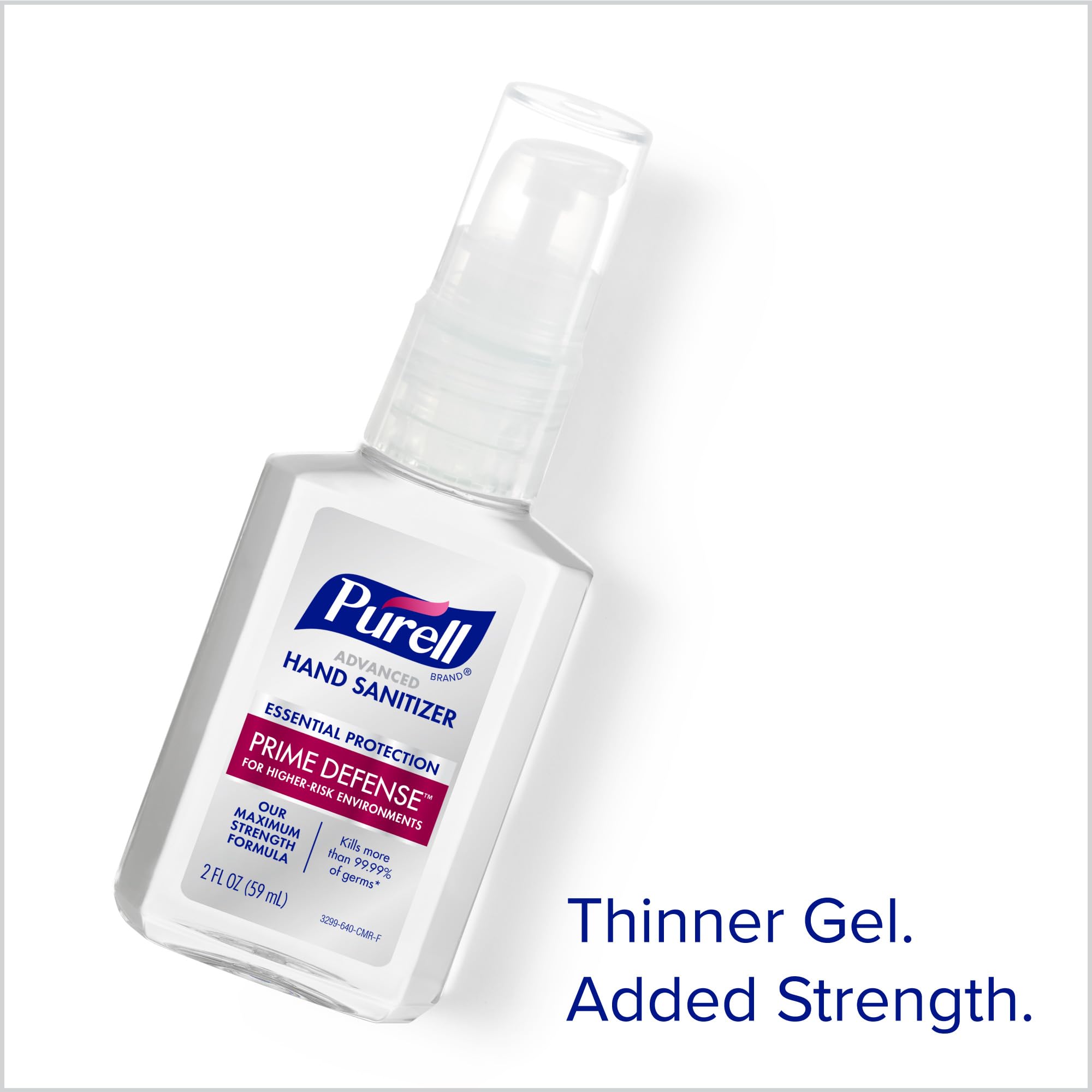 Purell Prime Defense dentro de un bolso de viaje para protección diaria