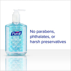 Purell gel textura visible que hidrata y desinfecta rápidamente