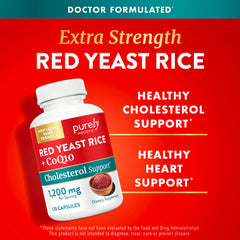 Purely Holistic primer plano del polvo de Red Yeast Rice mostrando textura