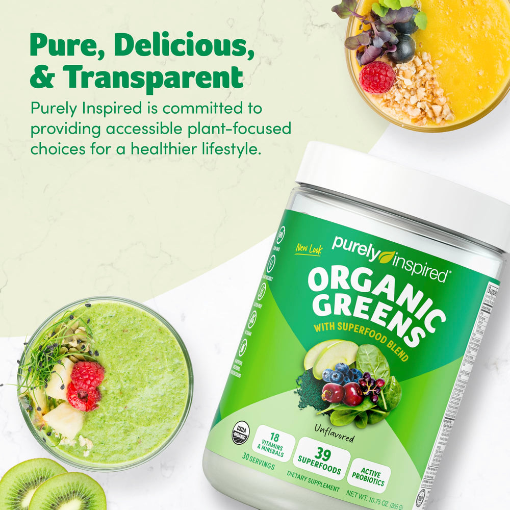 Purely Inspired en cocina con recetas saludables, complemento nutritivo diario