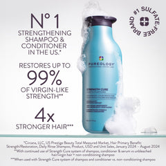 Pureology textura de espuma cremosa que limpia sin resecar, beneficio: limpieza suave