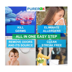 PUREROX en uso en cocina demostrando seguridad en superficies
