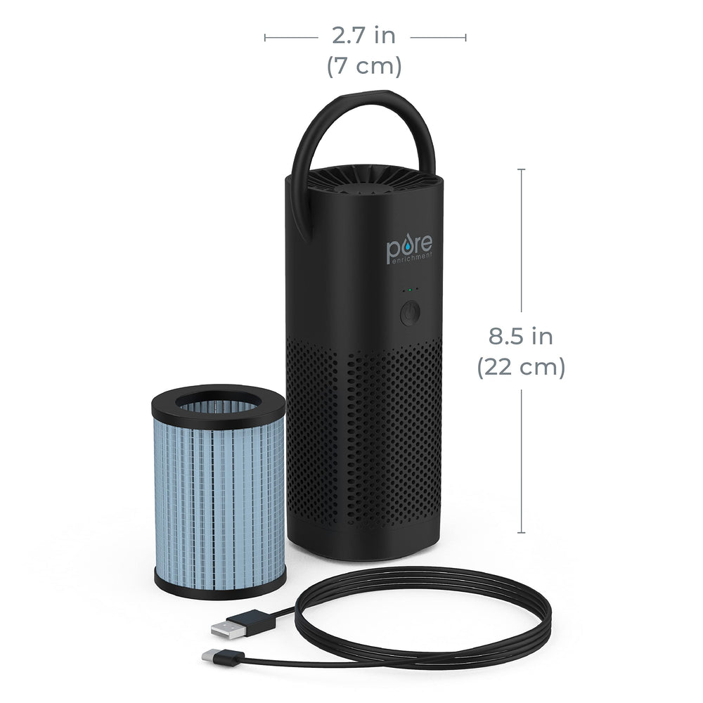Pure Enrichment PureZone Mini cable USB incluido para recarga cómoda