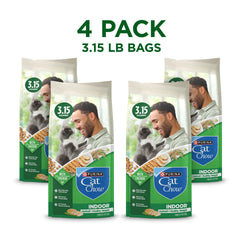 Purina Cat Chow real farm‑raised chicken ingredient highlighting protein