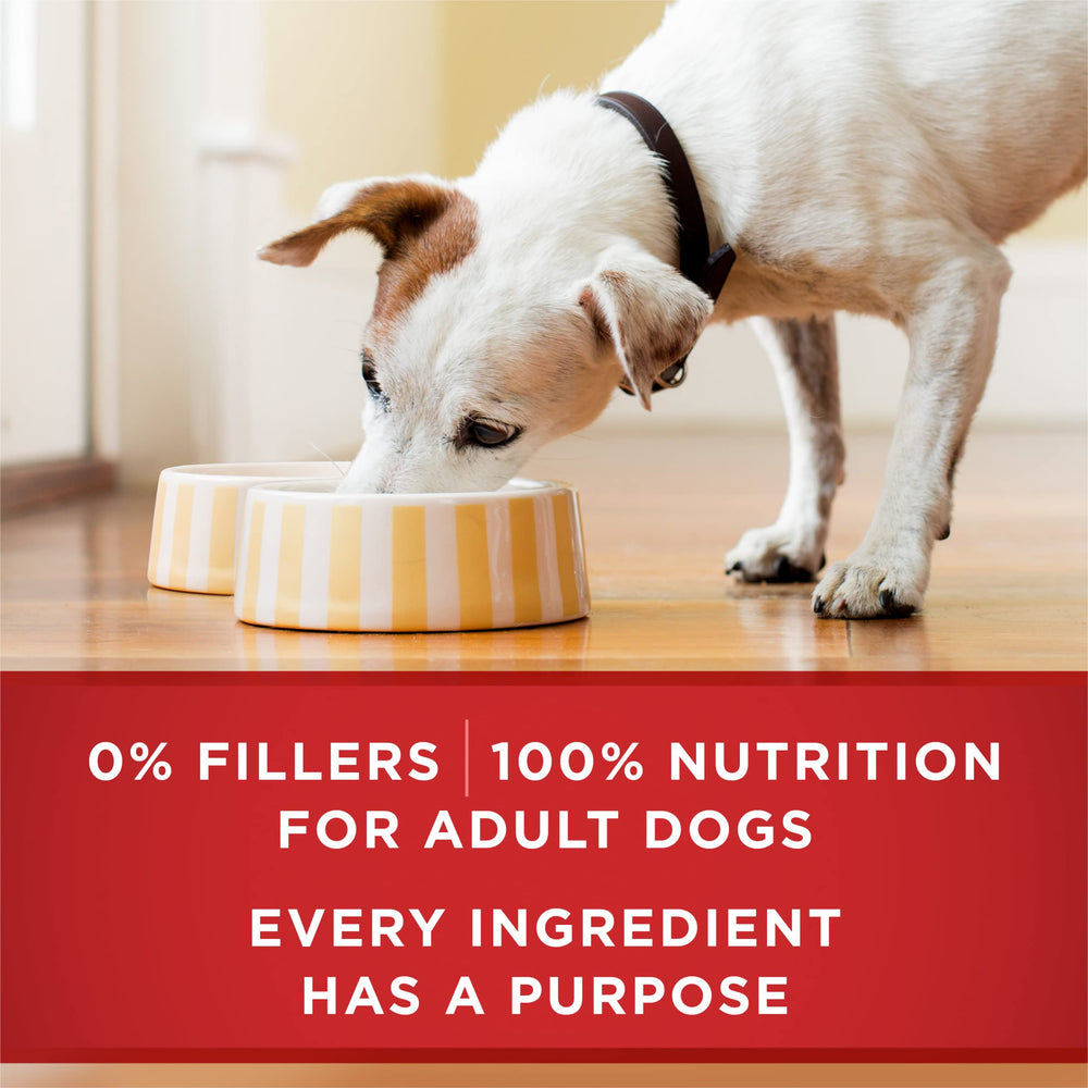 Purina ONE comparación de tamaño de lata para referencia de porción