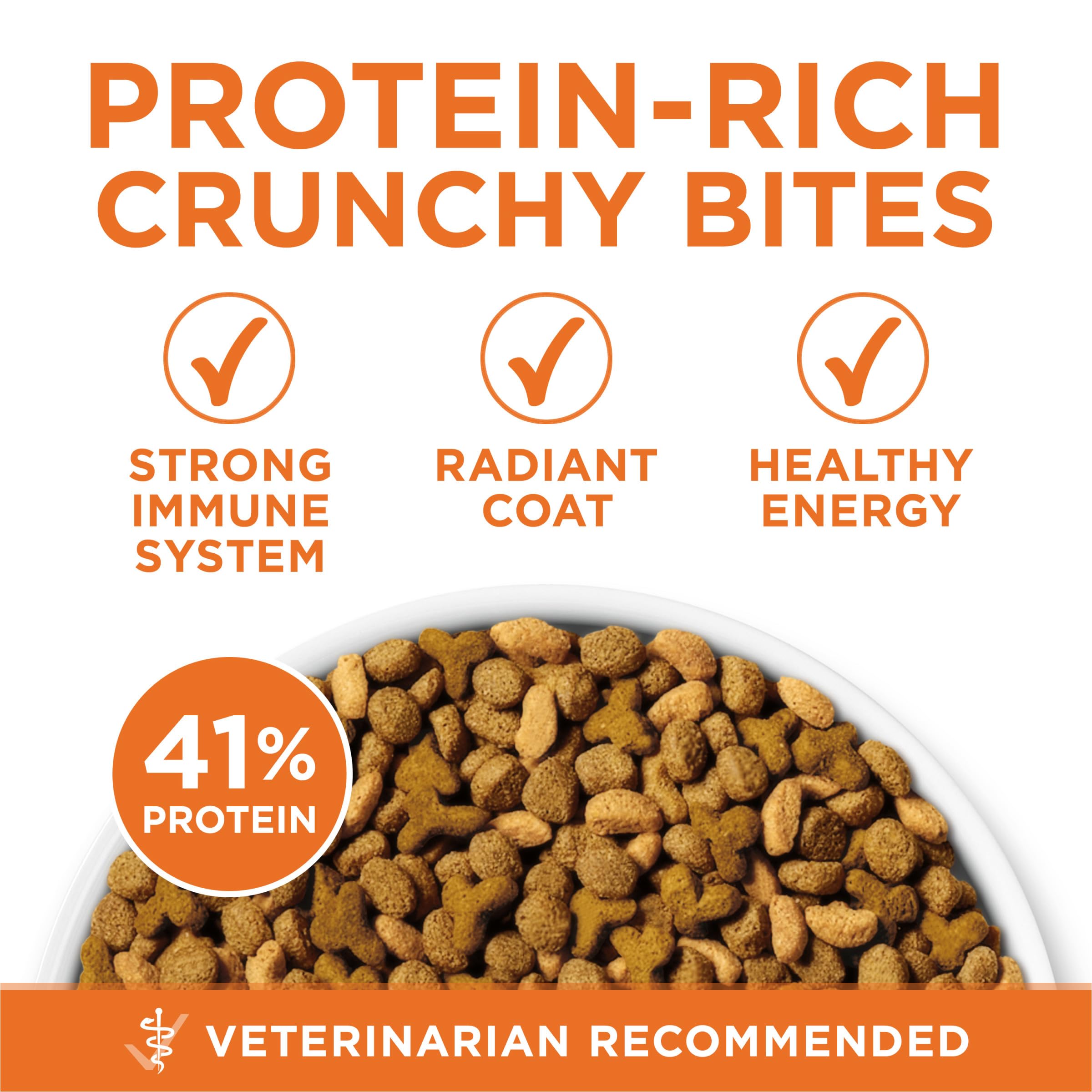 Purina ONE gato comiendo, promueve saciedad y mantenimiento de peso