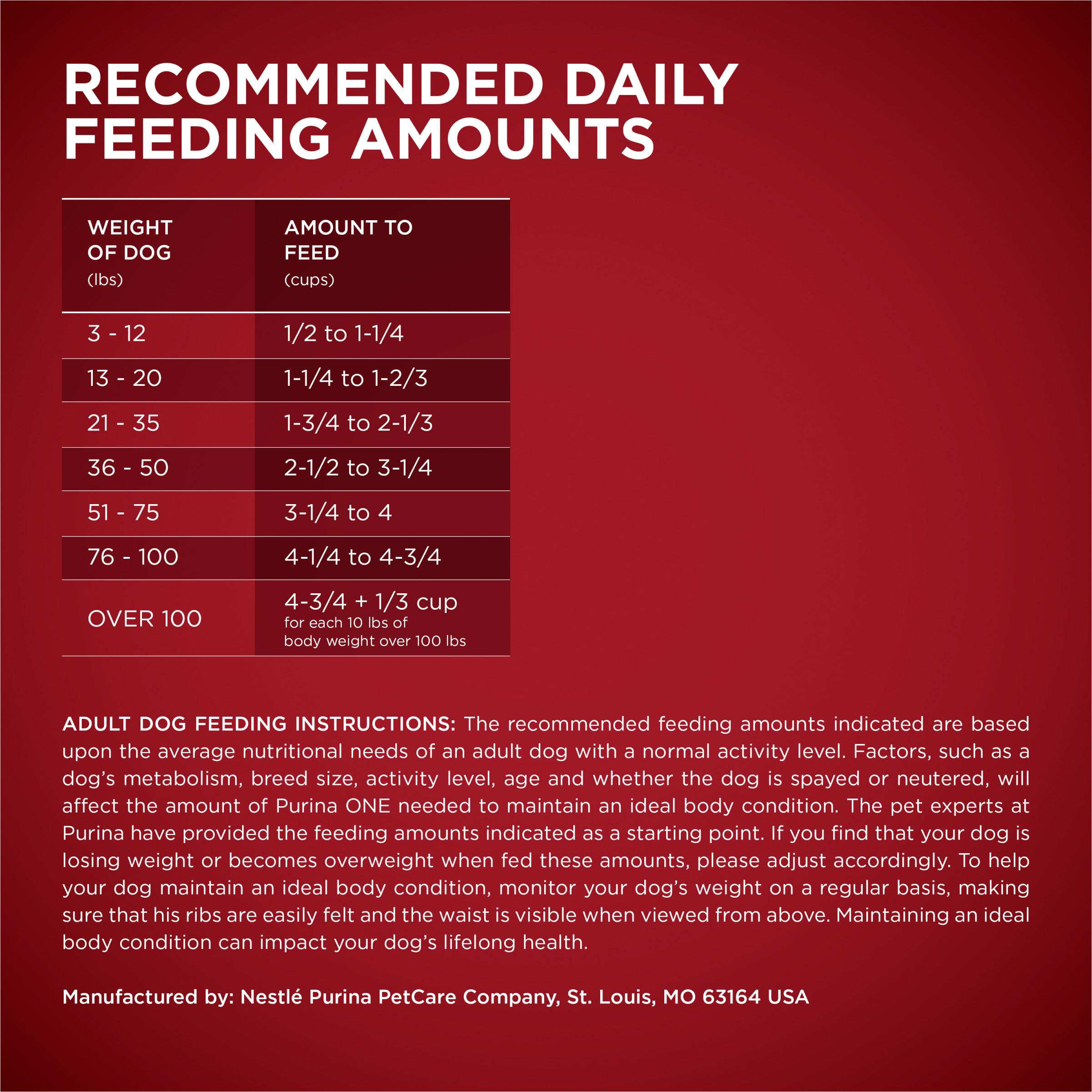 Purina ONE trozos de venado reales junto a croquetas para resaltar proteína natural