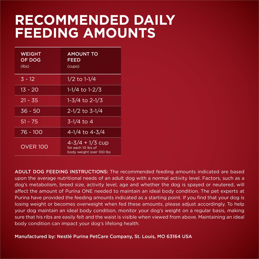 Purina ONE trozos de venado reales junto a croquetas para resaltar proteína natural