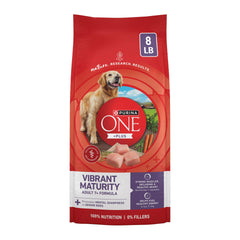Purina ONE bolsa frontal 8 lb mostrando el empaque y beneficios clave