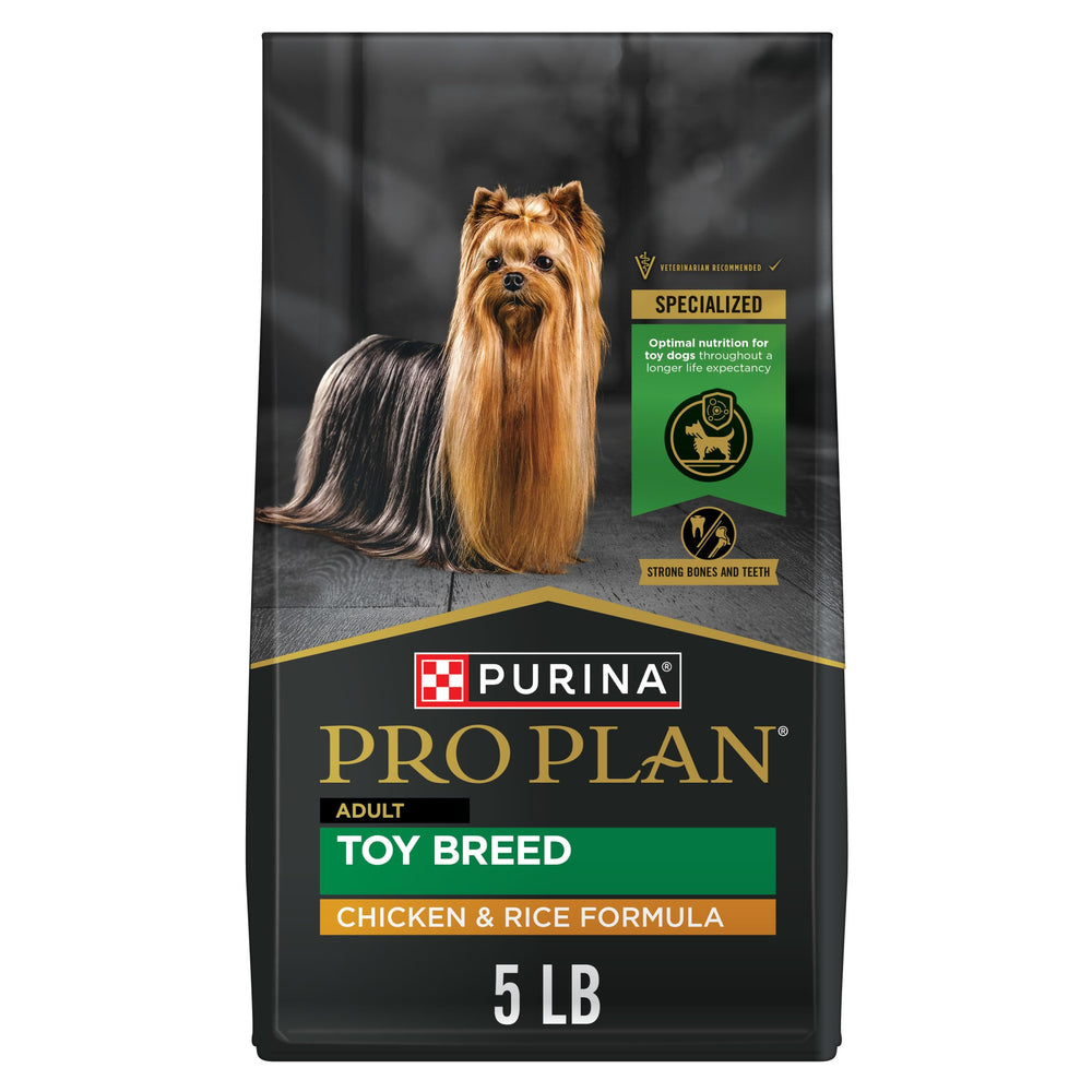 Purina Pro Plan bolsa al frente mostrando presentación 5 lb y beneficio práctico
