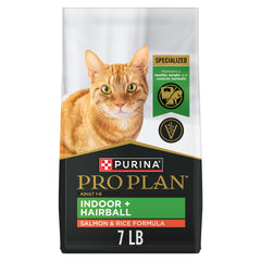 Purina Pro Plan bolsa frontal mostrando el producto y beneficios