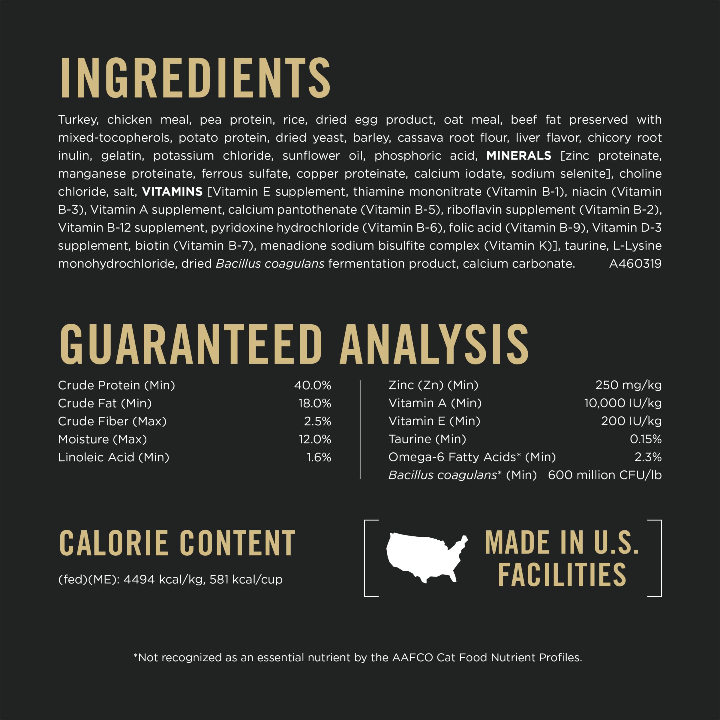 Purina Pro Plan poured into a bowl with turkey pieces showing real meat
