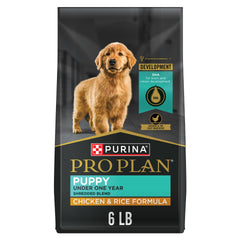 Purina Pro Plan empaque frontal 6 lb mostrando variedad y confianza