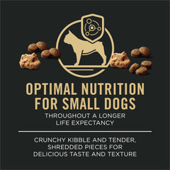 Purina Pro Plan highlighting real beef ingredient for high protein