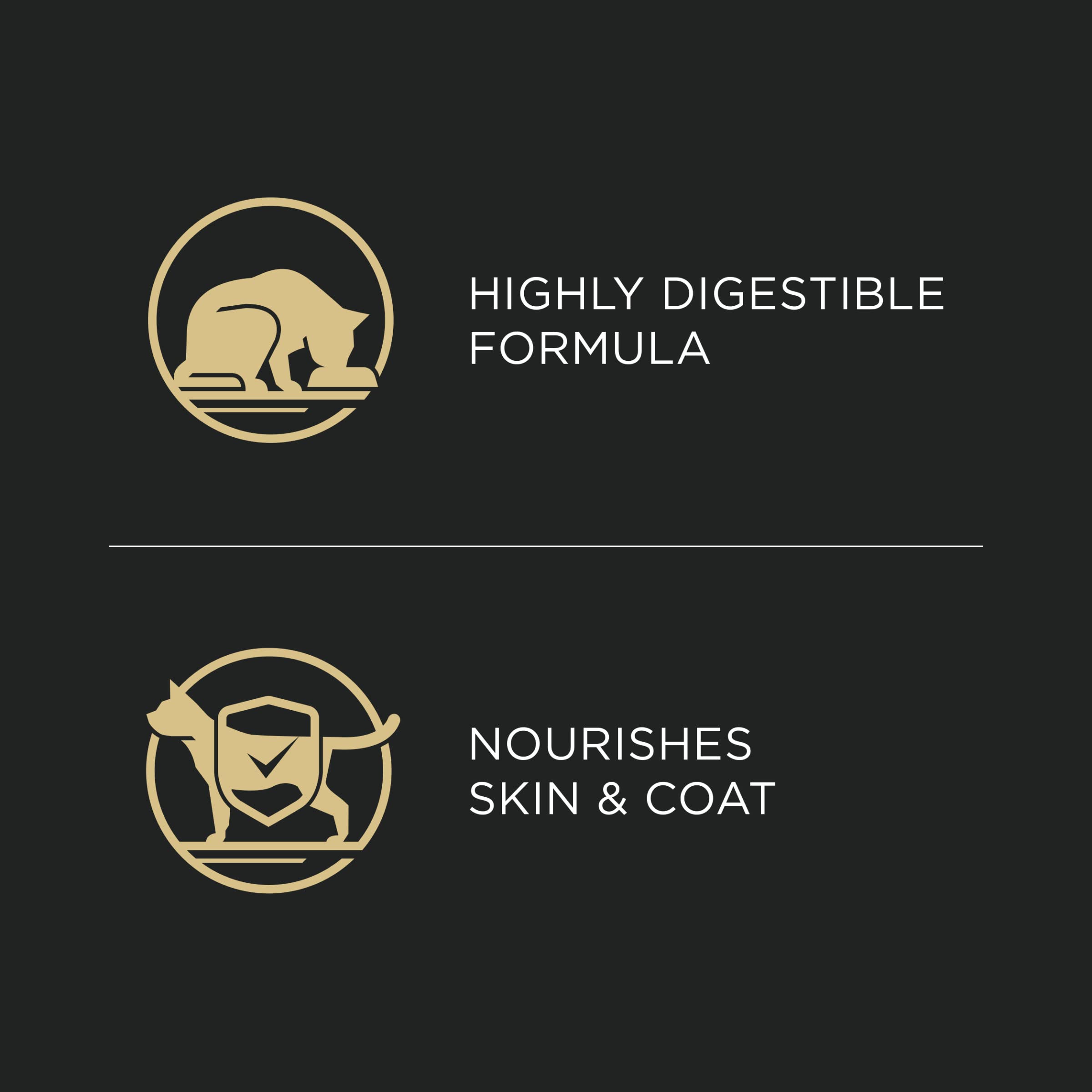 Purina Pro Plan pollo real como ingrediente principal, proteína digerible