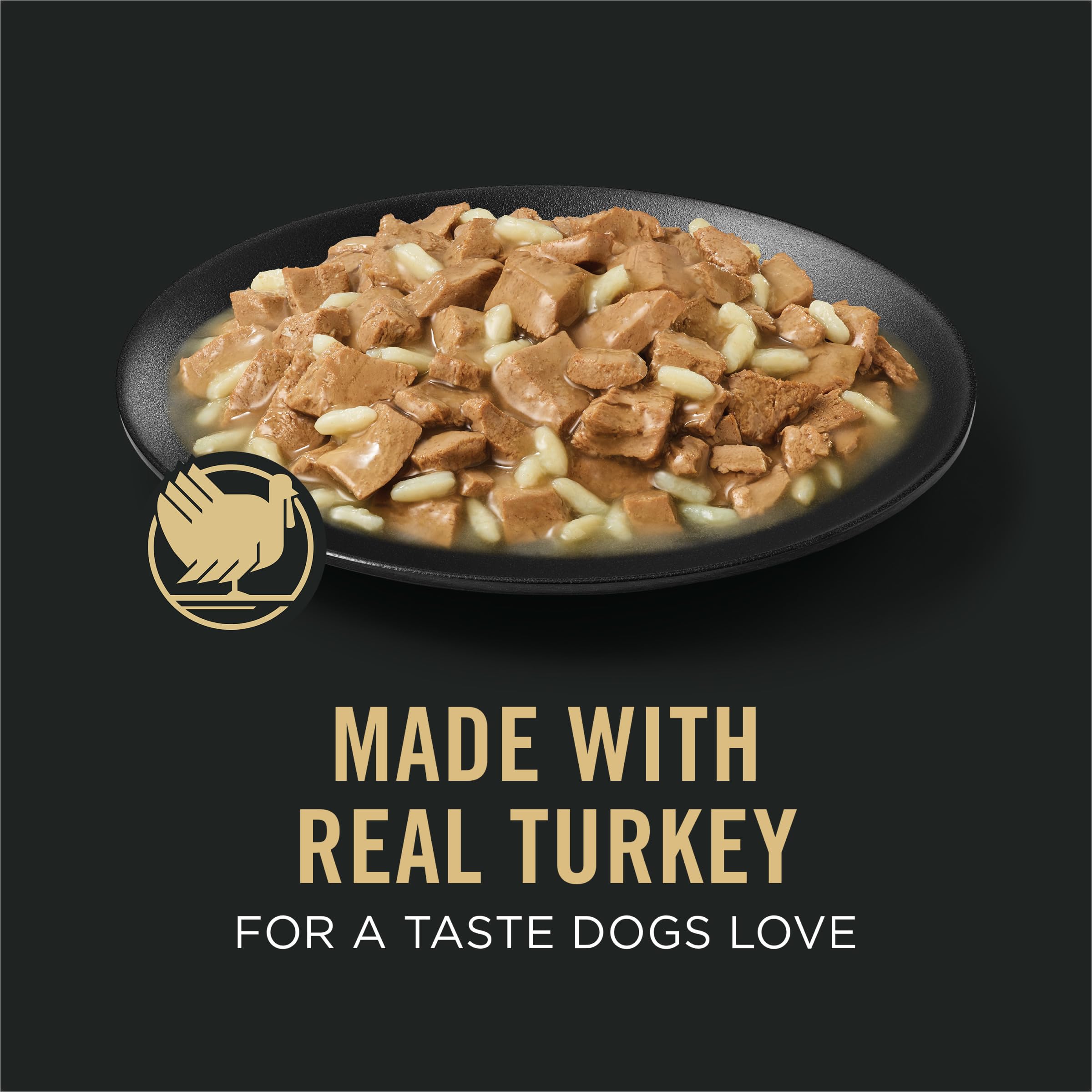 Purina Pro Plan lata abierta con trocitos en salsa, apetitosa y baja en grasa